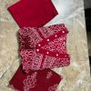 teal blue traditional printed dupatta set (copy)